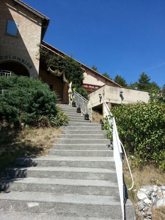 Bed and Breakfast Mas Du Colombier Saint-André-les-Alpes Exterior foto